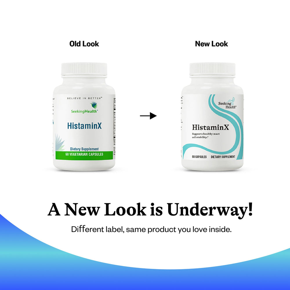 Seeking Health HistaminX packaging concept highlighting quality design