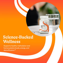 Foil seal image suggests freshness for consistent daily intake of B12.