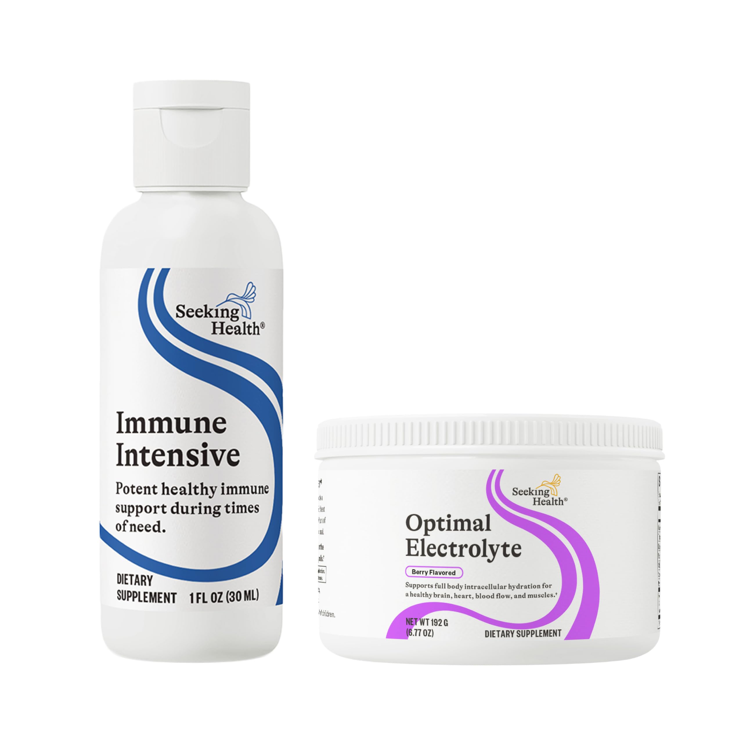 Seeking Health Immune Intensive bottle on kitchen counter for everyday use