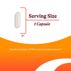 Seeking Health L-Methylfolate label close-up, showcasing bioavailable folate and safety features.