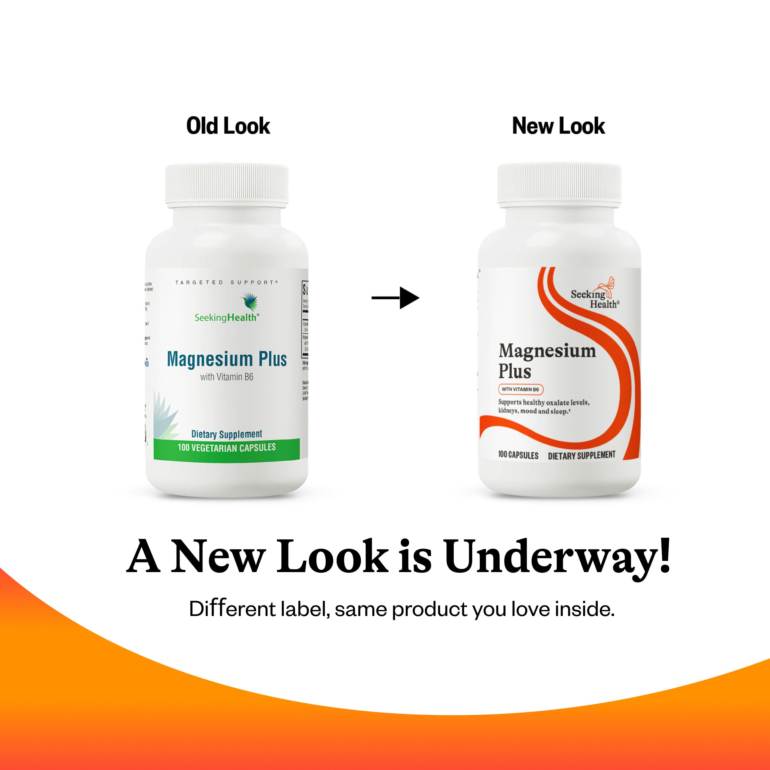 Seeking Health Magnesium Plus allergen-free badge signals a safe option.