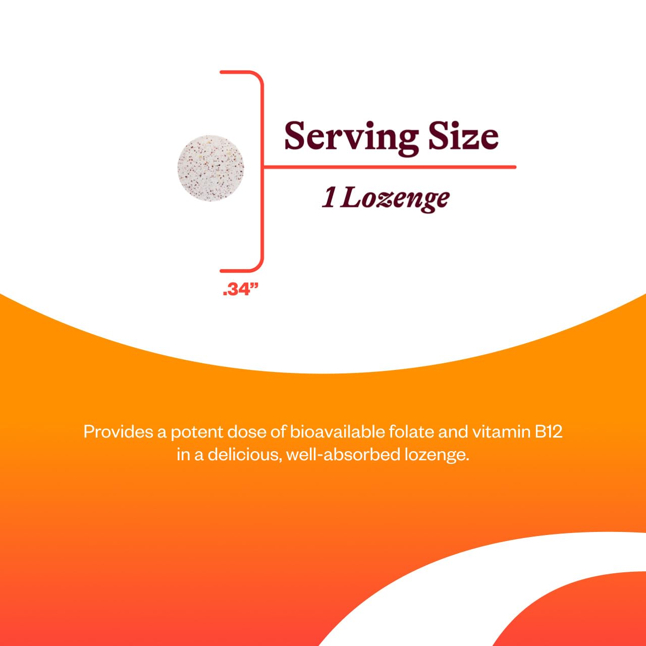 Label detail of Seeking Health methyl B12 with L-methylfolate.
