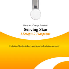 Seeking Health Optimal Electrolyte measuring scoop showing precise serving size.