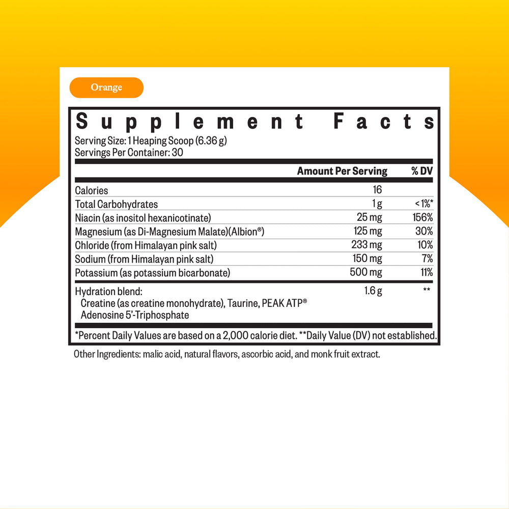 Seeking Health Optimal Electrolyte powder dissolving in water for quick hydration.