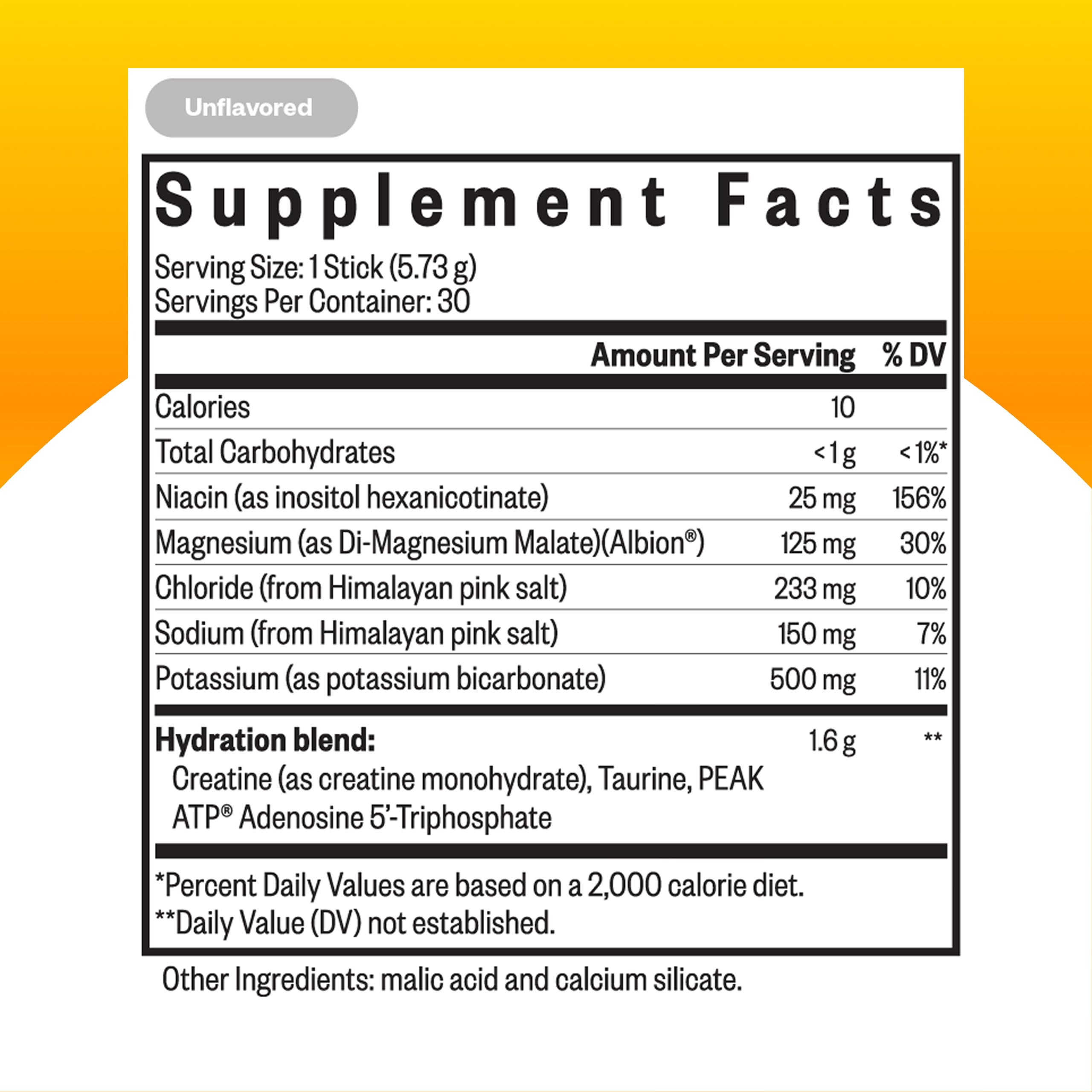 Seeking Health Optimal Electrolyte Sticks used after a workout for refreshment.
