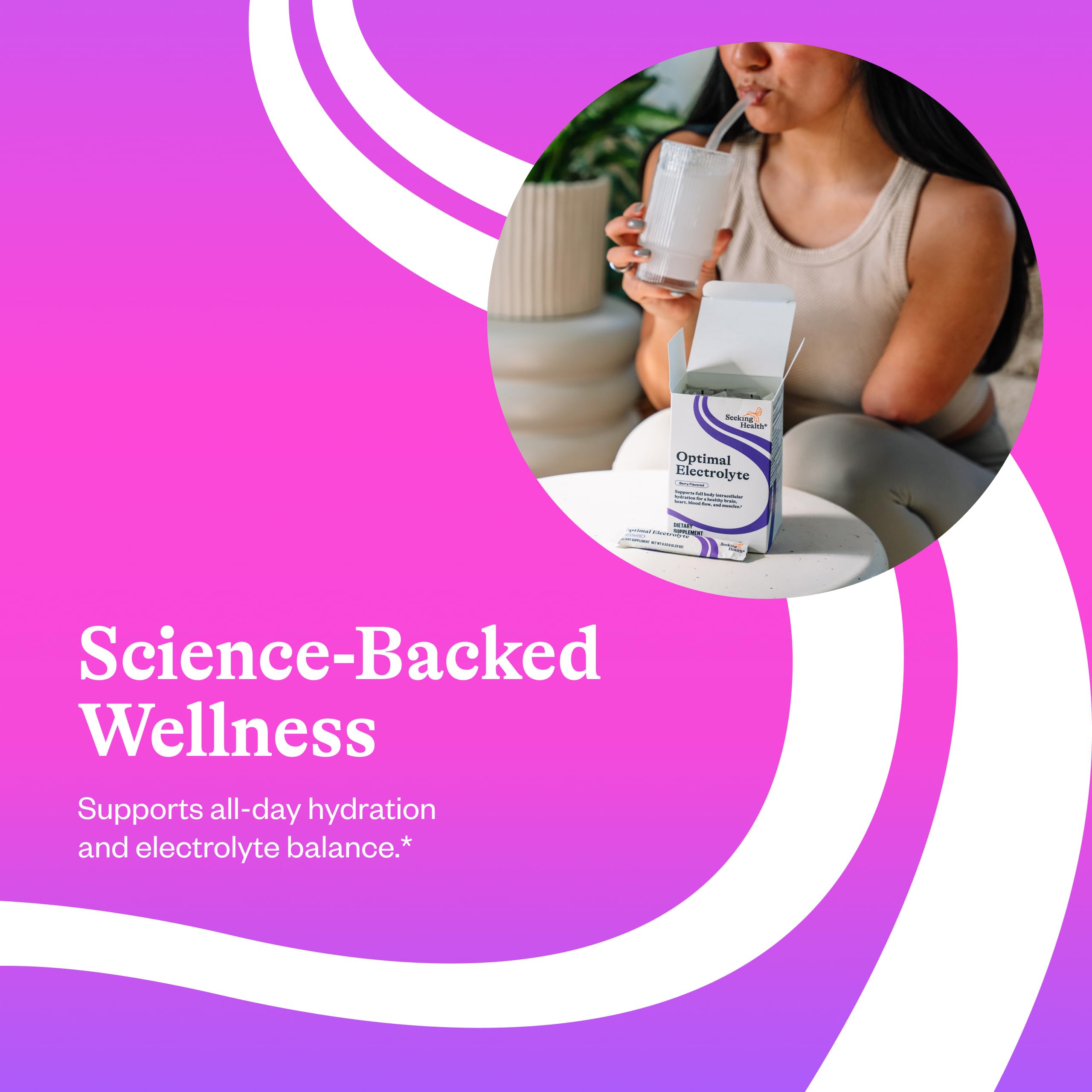 Vegan, gluten-free, non-GMO formula from Seeking Health sticks supports plant-based diets.