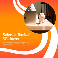 Seeking Health Optimal Multivitamin nutrition label closeup to compare ingredients and allergen-free profile.