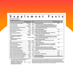 Seeking Health Optimal Multivitamin pack closeup highlighting 240 capsules for ongoing use.