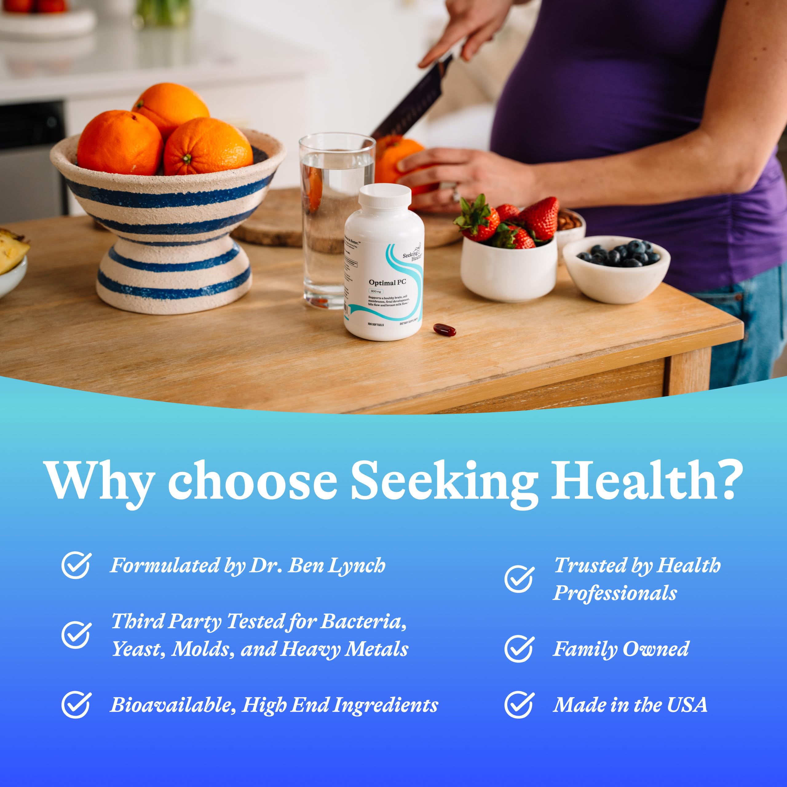 Seeking Health Optimal PC packaging emphasizes quality and safety in production