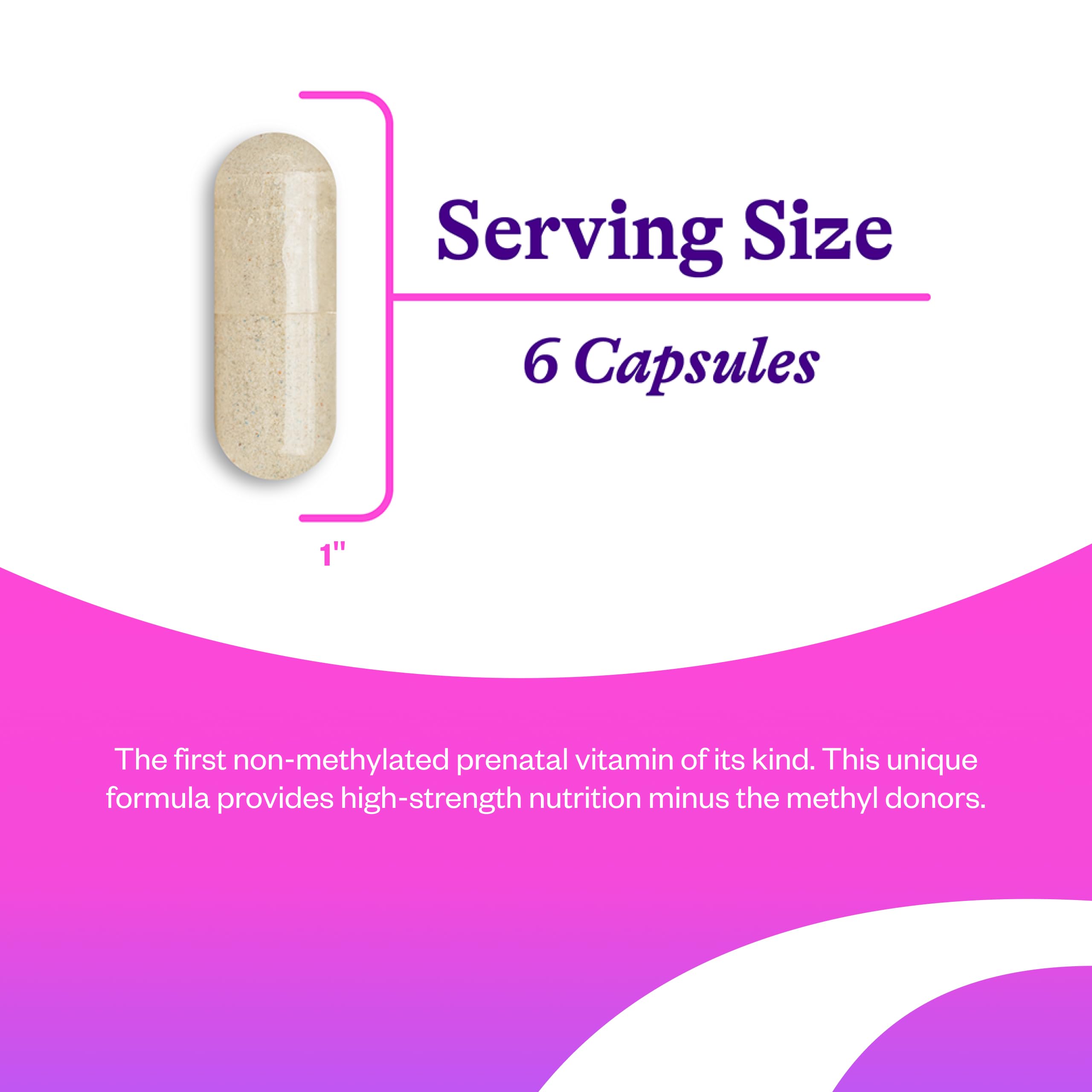 Seeking Health Optimal Prenatal MF capsules ready for daily use