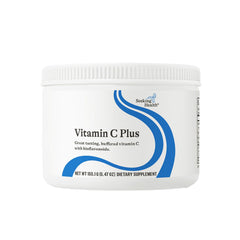 Seeking Health Vitamin C Plus bottle front showing immune support potential.