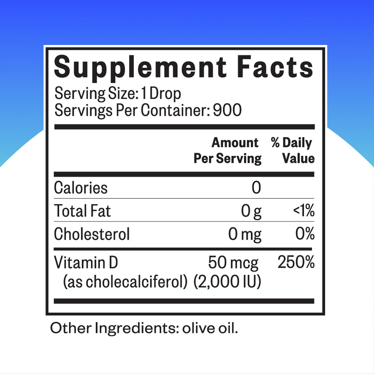 Seeking Health Vitamin D3 Drops dropper delivering a precise 2000 IU dose