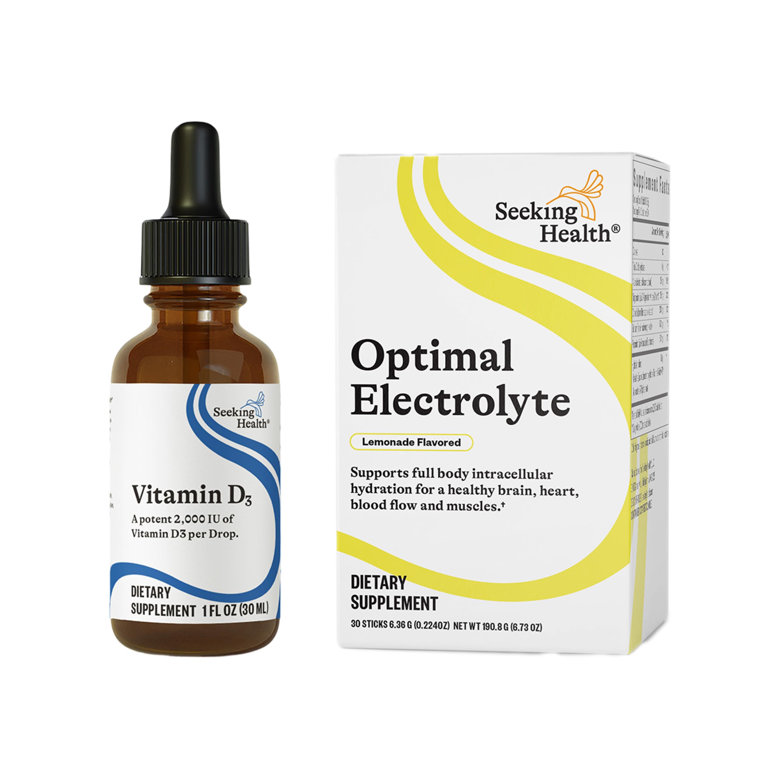 Seeking Health Vitamin D3 Drops routine setup for daily use