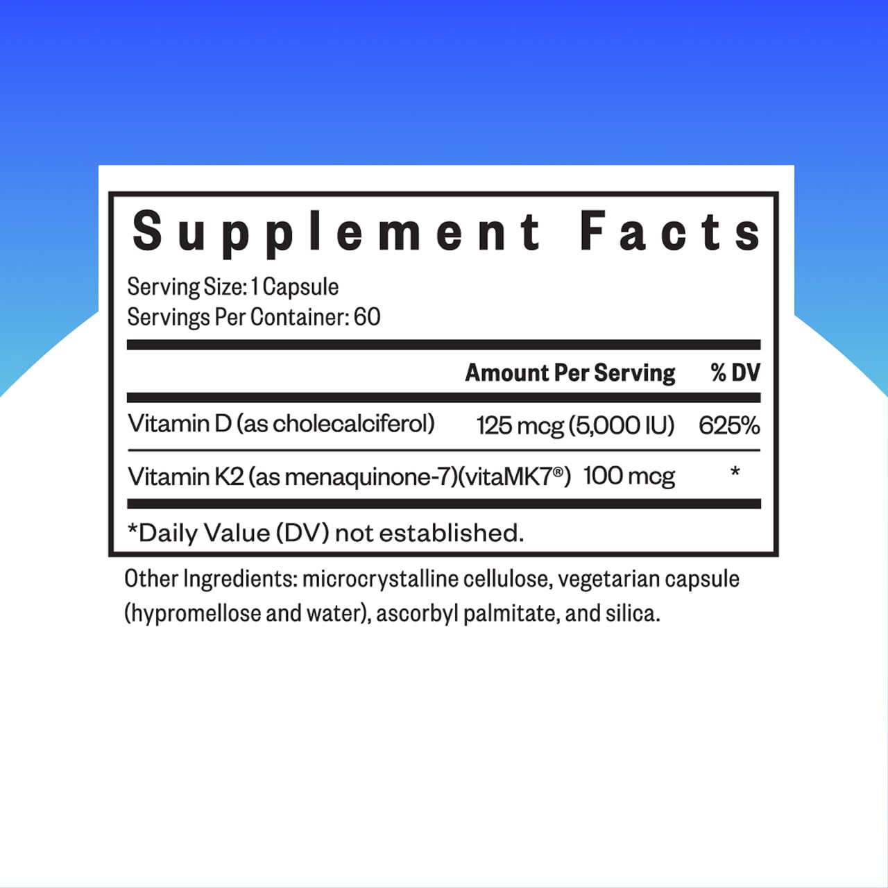Seeking Health bottle-pour image with capsules ready for daily use.