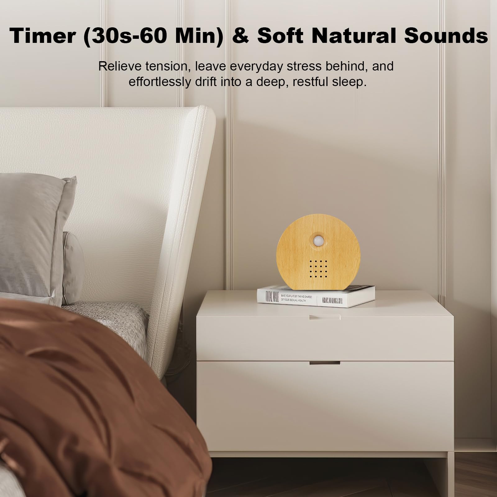 Seektain Birdybox timer settings for flexible listening sessions.