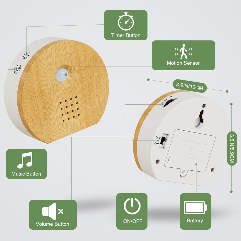 Seektain Birdybox volume control for personalized sound levels.
