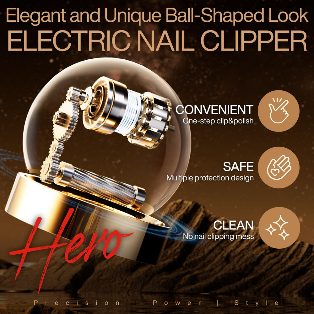 Seemagic nail clipper LED light guides accurate cuts in low light