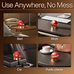 Seemagic nail bin suction catches clippings during trimming