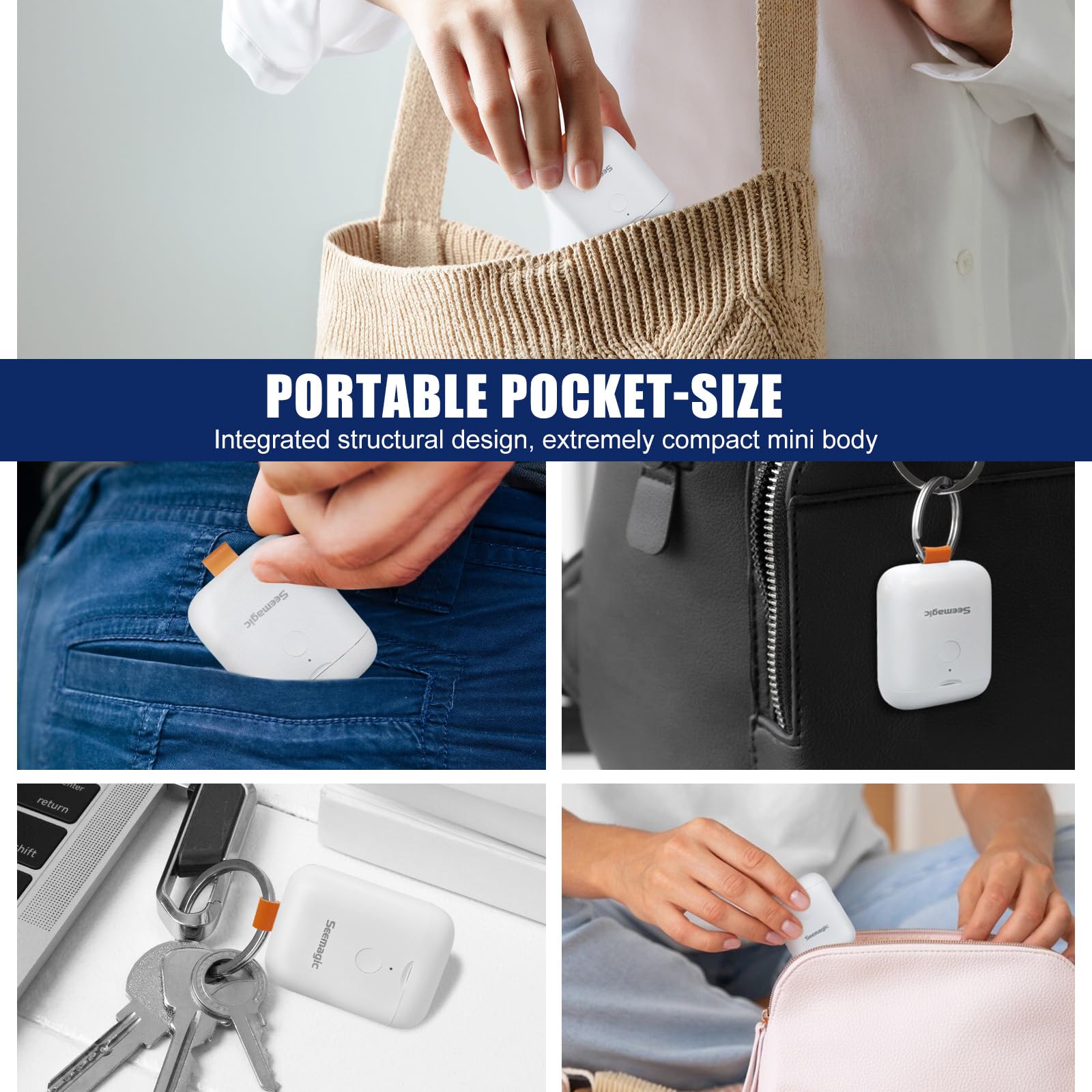 Compact Seemagic nail trimmer makes a portable gift for travelers and families.