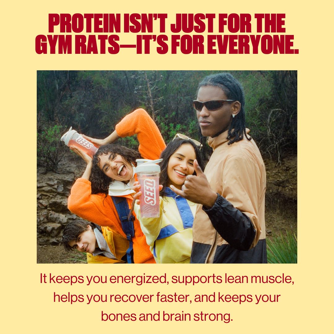 SEEQ 22g protein per serving helps refuel after training without heaviness.