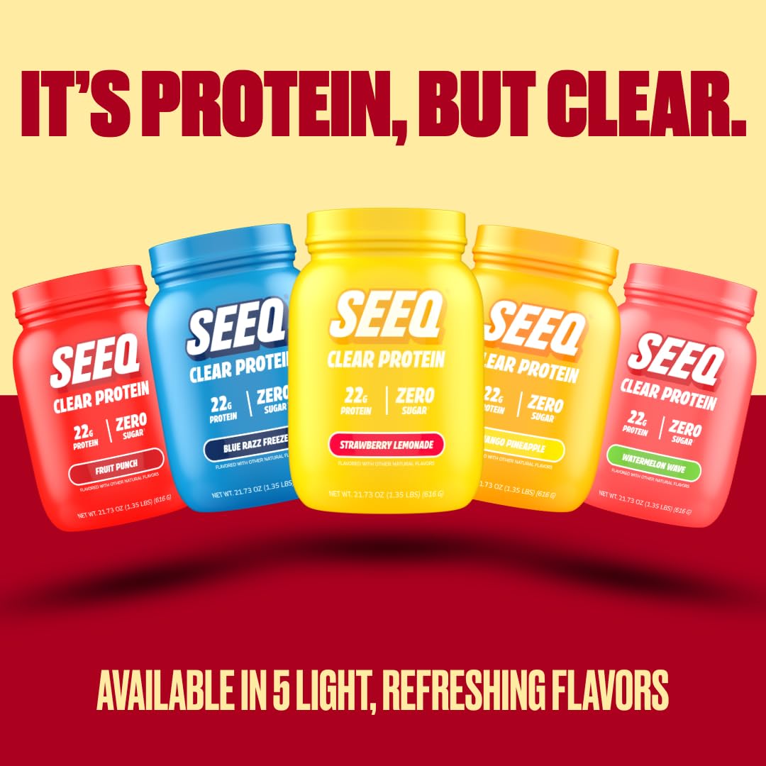 SEEQ 4.5g BCAAs per scoop supports recovery-focused nutrition on the go.