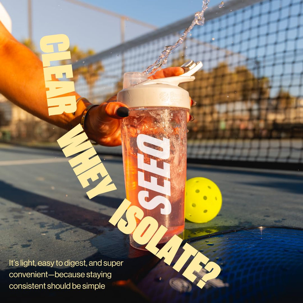 SEEQ zero sugar and lactose-free formula keeps it keto-friendly and easy on digestion.