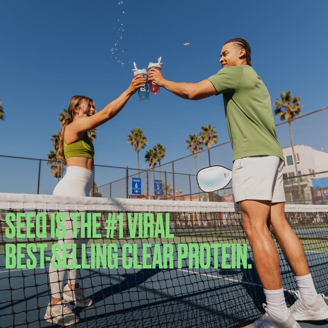 SEEQ Clear Whey Watermelon Wave flavor closeup highlights juicy watermelon notes