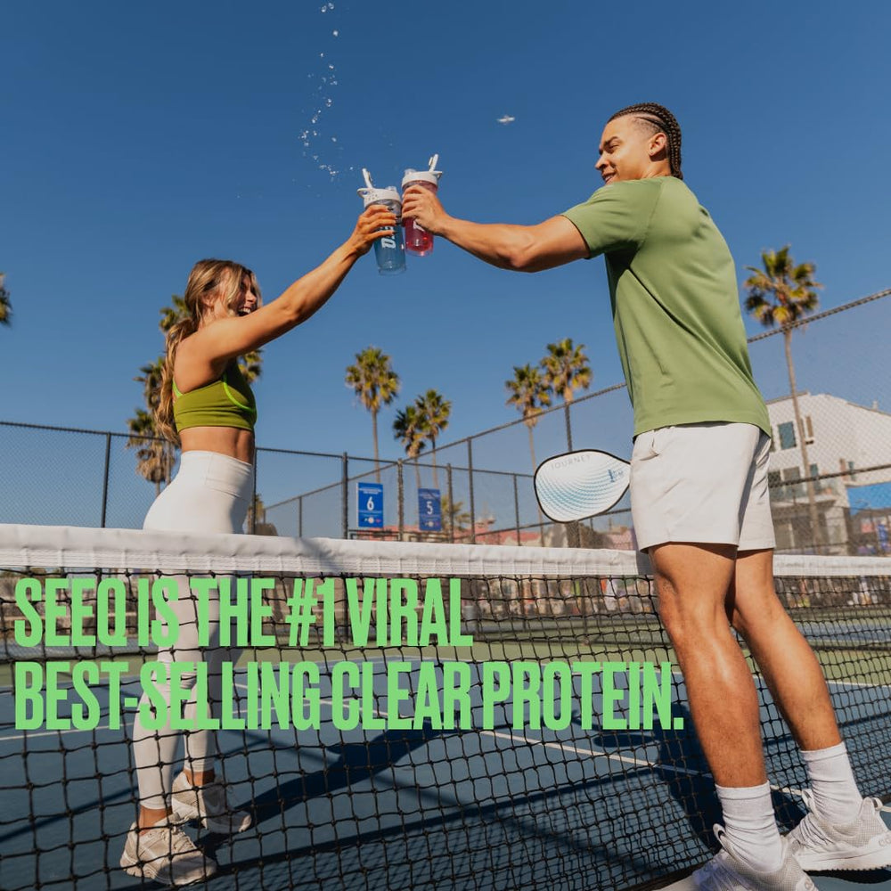 SEEQ Clear Whey Watermelon Wave flavor closeup highlights juicy watermelon notes