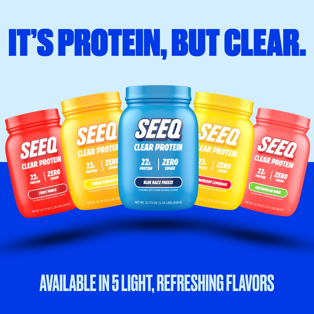 SEEQ post-workout shaker bottle prepared for easy recovery.