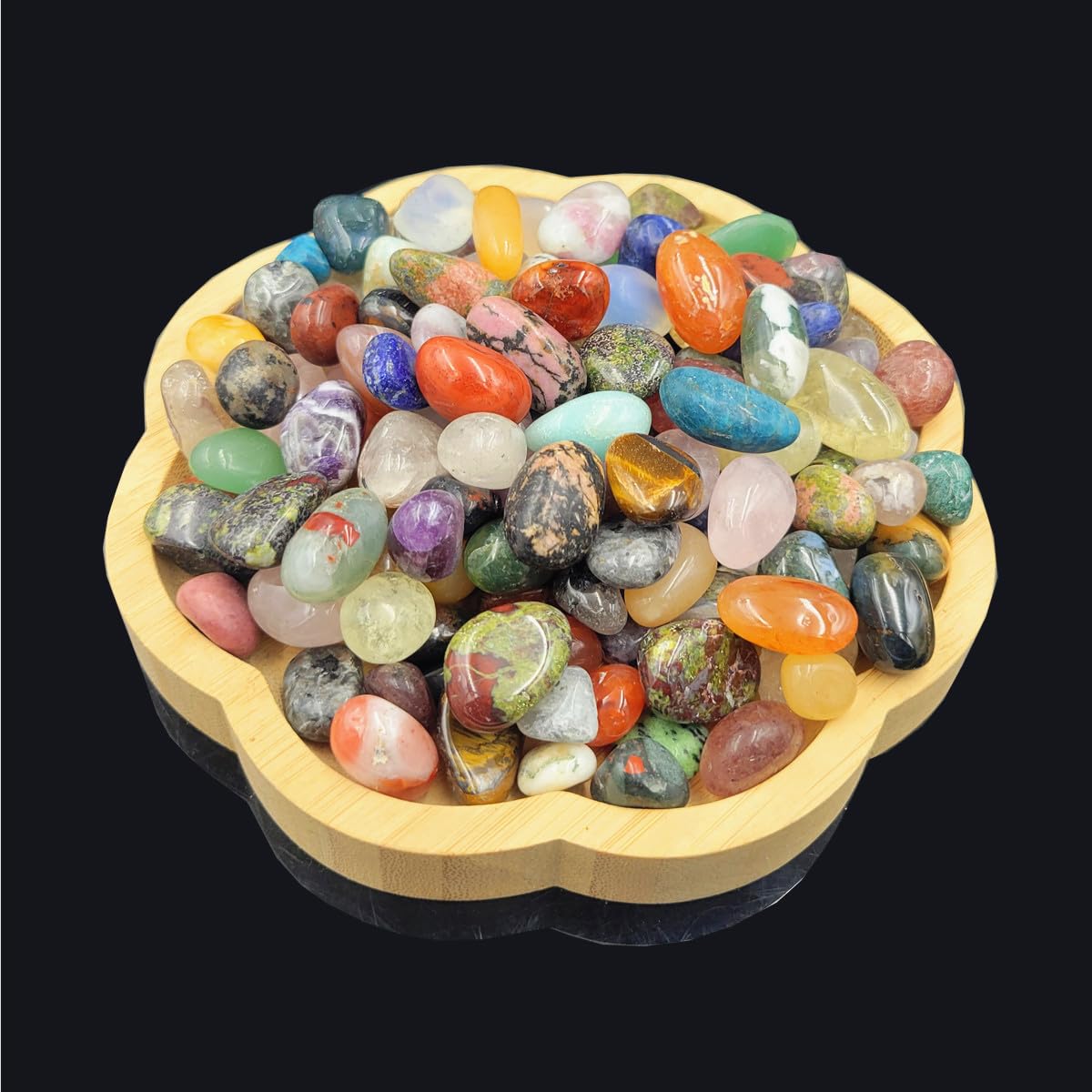 SeeuFun bulk gemstones mixed stones for crafting and mindful collection