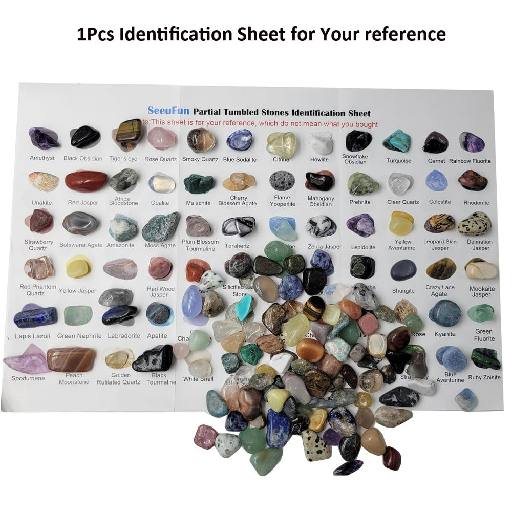 SeeuFun rock collection for education and creative projects.
