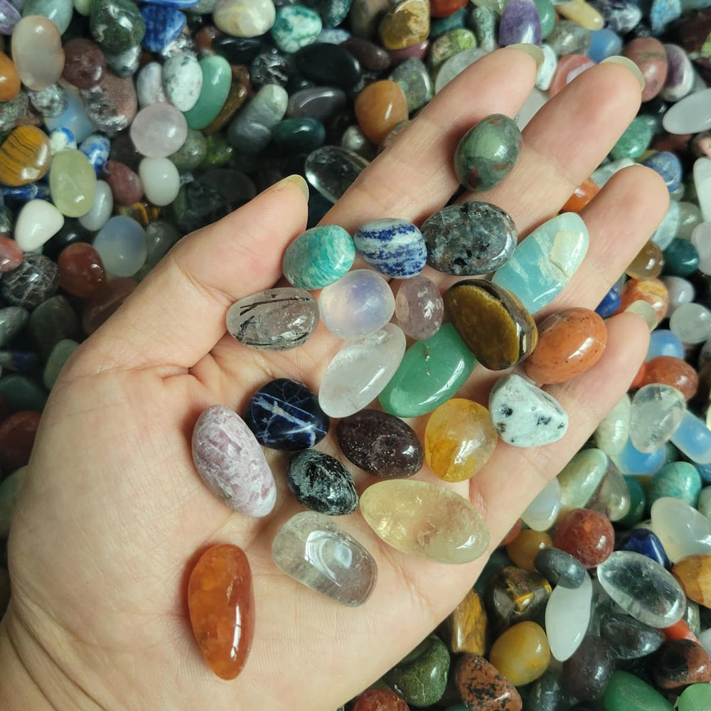 SeeuFun rose quartz and amethyst mix for calm and harmony.