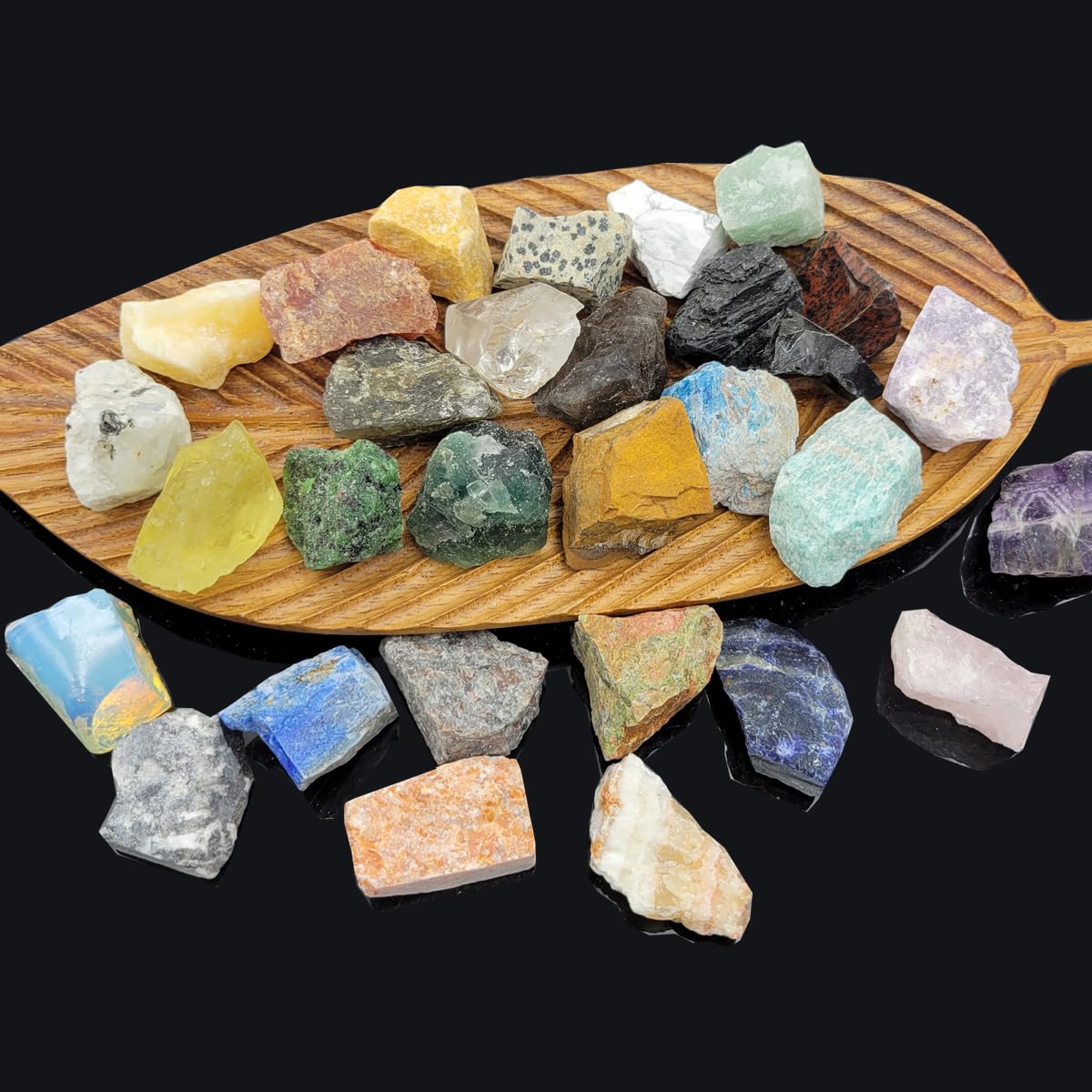 SeeuFun rough green aventurine bulk for abundance-inspired projects