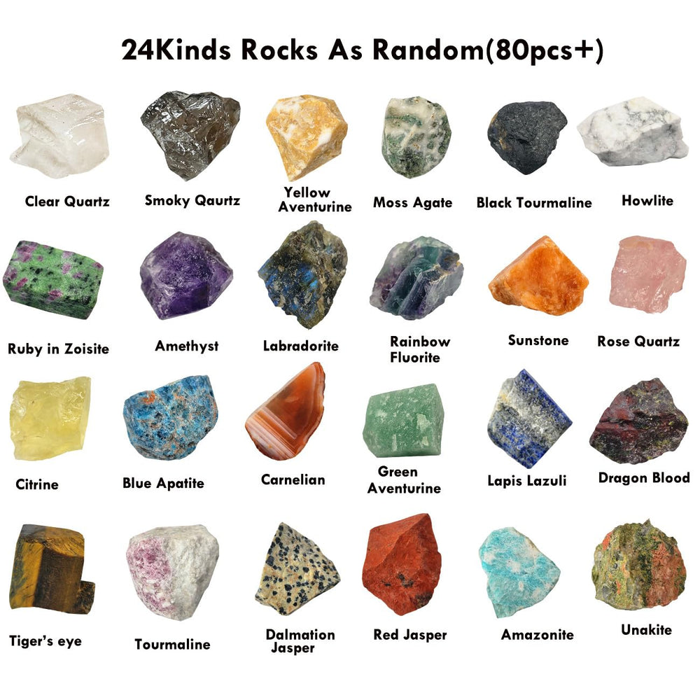 SeeuFun rough rose quartz bulk for tumbling and emotional balance