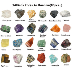 SeeuFun rough rose quartz bulk for tumbling and emotional balance