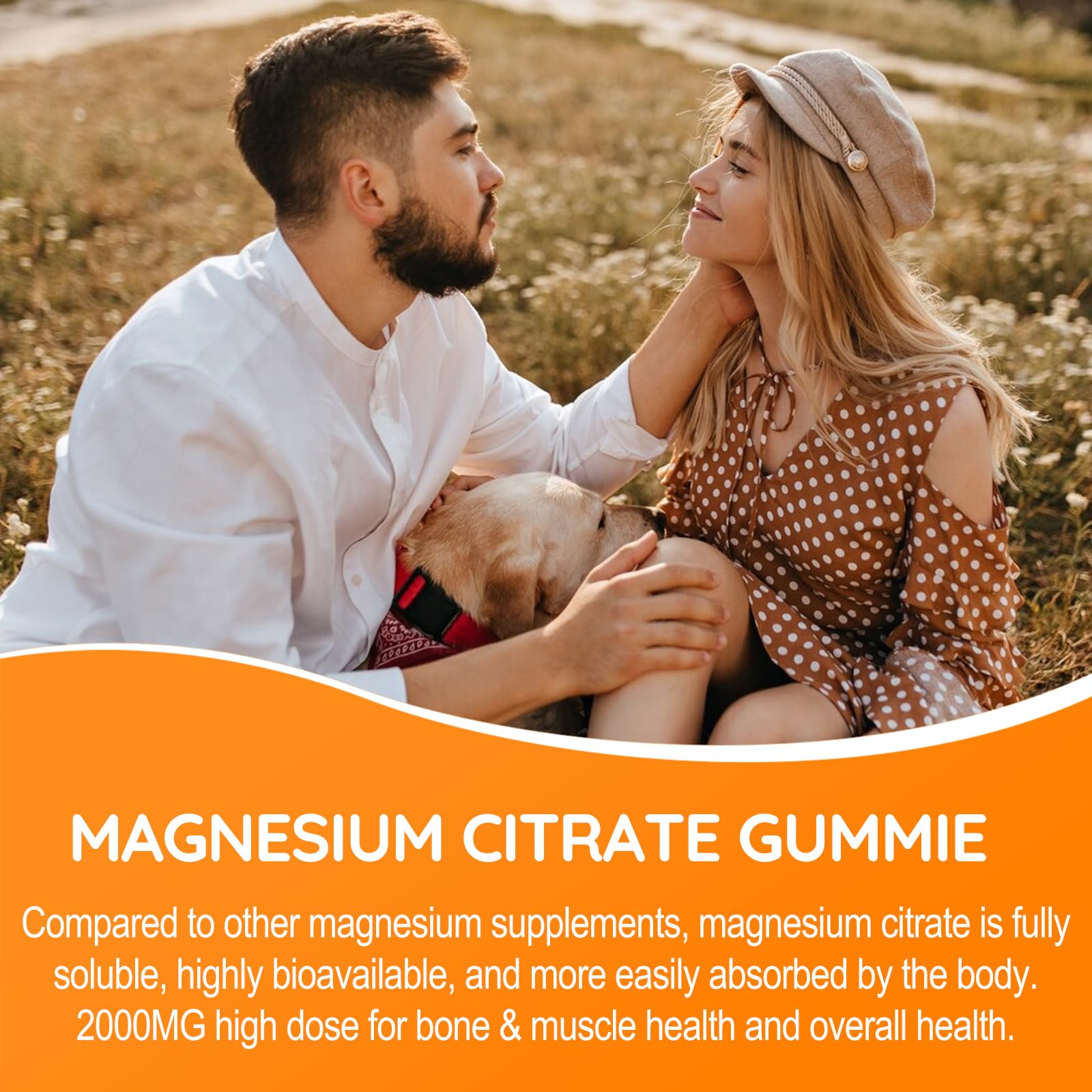 Packaging display of Seinpraing magnesium gummies for easy shopping