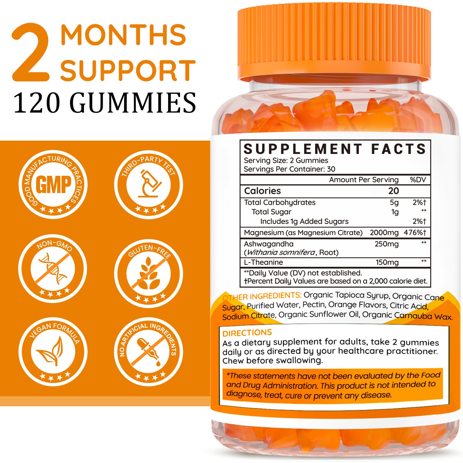 Vegan, non-GMO gummies with GMP-backed quality