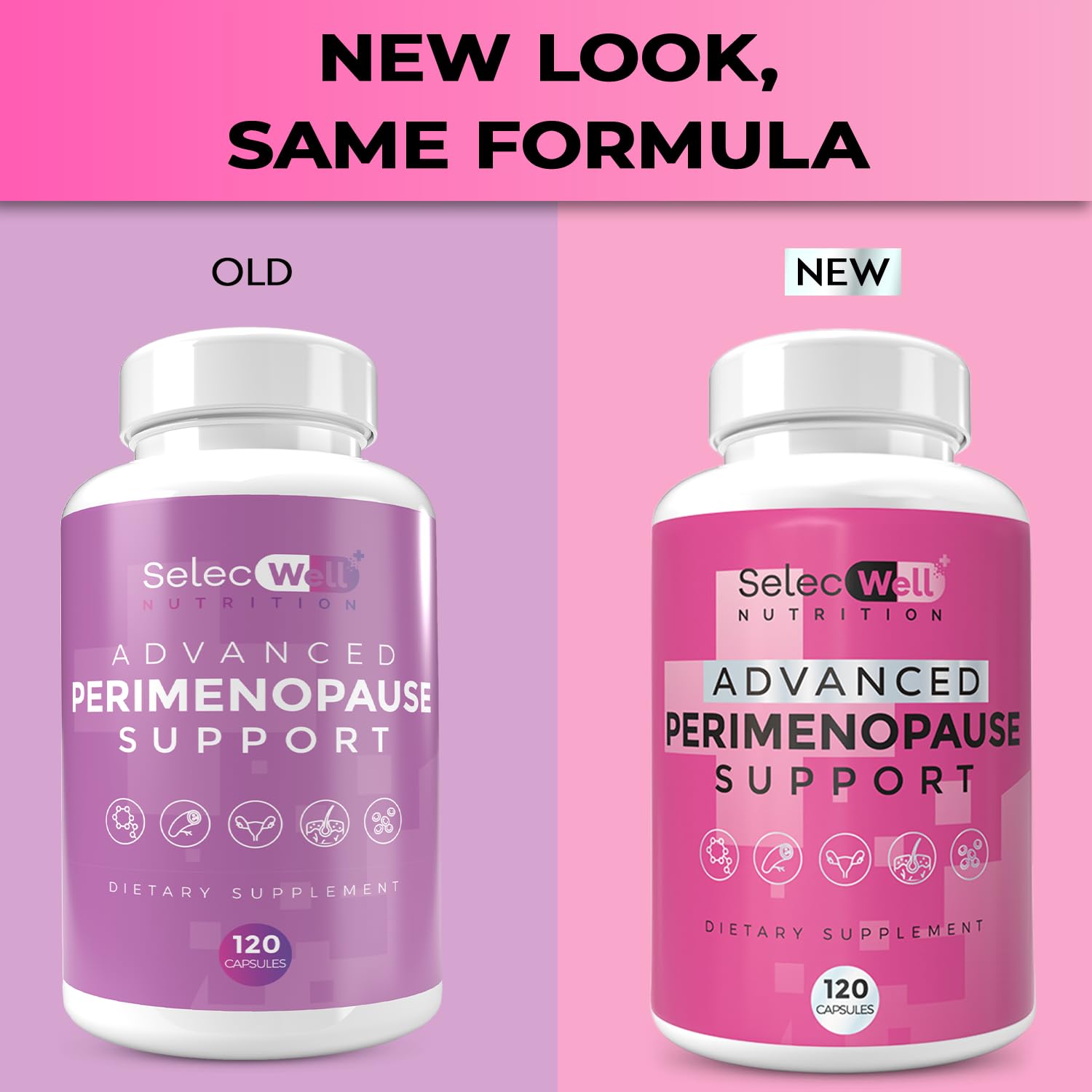 Ingredient blend image hints at natural energy and mood support.