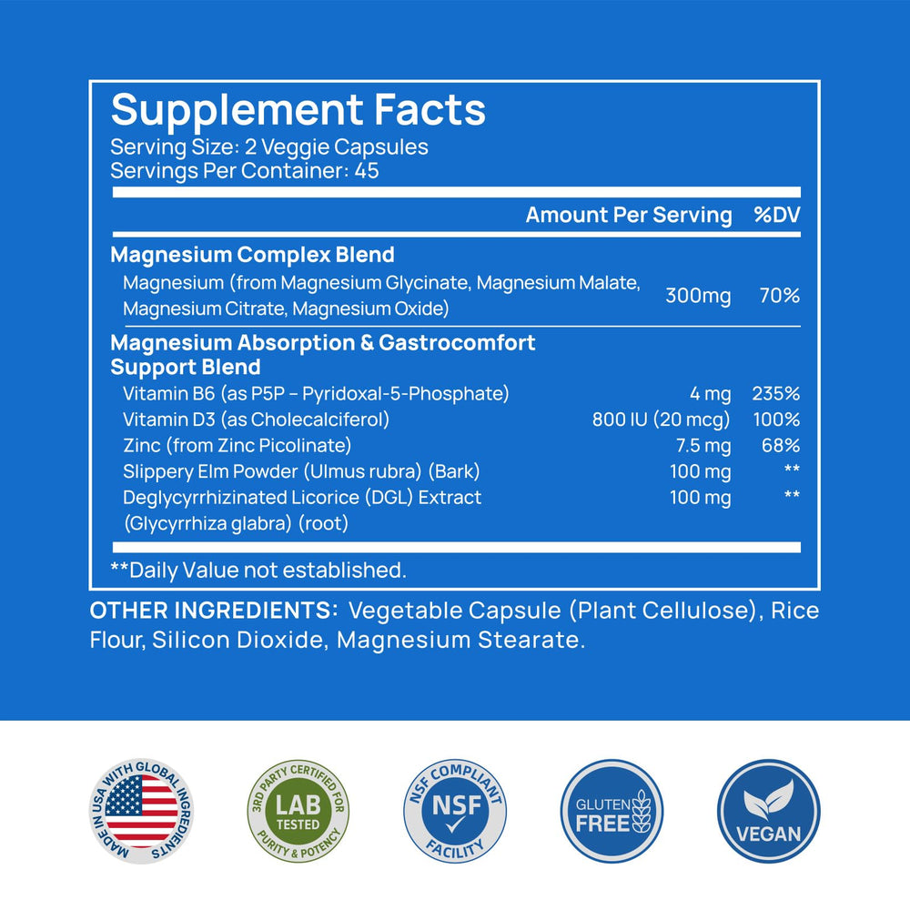 Selerb Magnesium Complex lifestyle-shot suggests easy daily routine