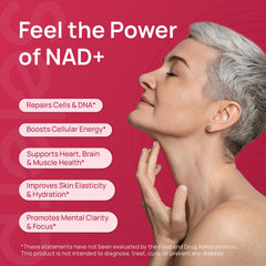 Selerb NADGenie capsules close-up highlighting easy daily supplementation