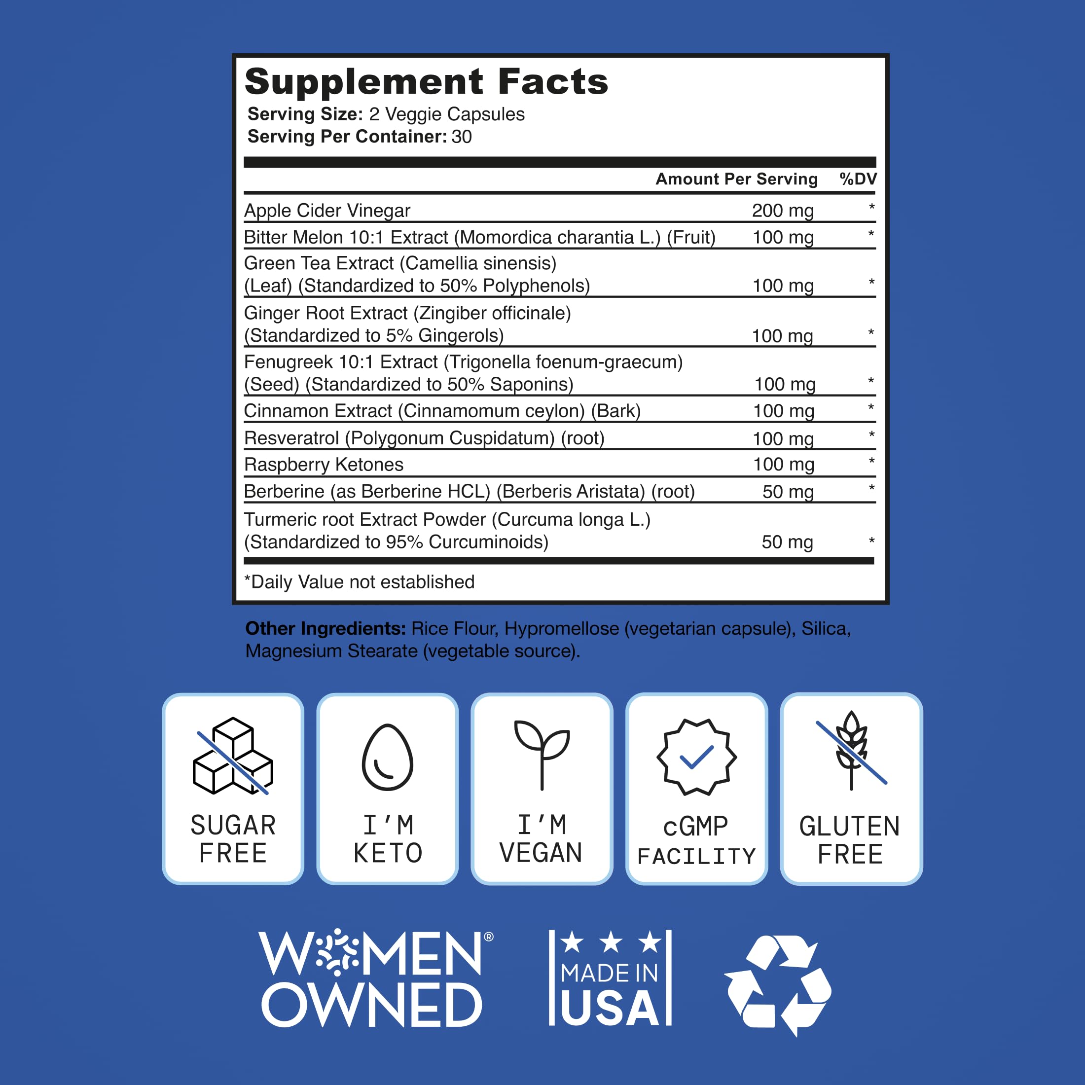 Self Nutrition GLP-1 Berberine fenugreek seeds highlight natural fiber.