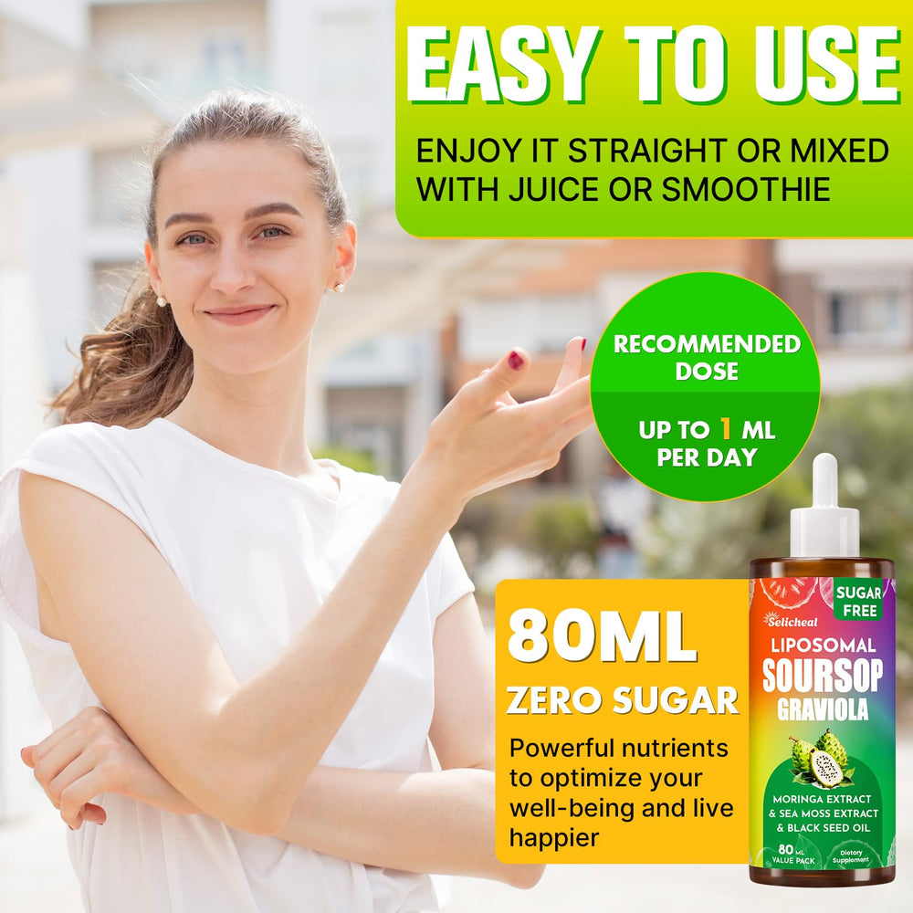 Selicheal Soursop Bitters promoting digestive comfort and regularity