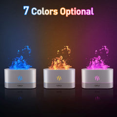SENMUL Colorful Flame Diffuser 180ml tank for extended mist