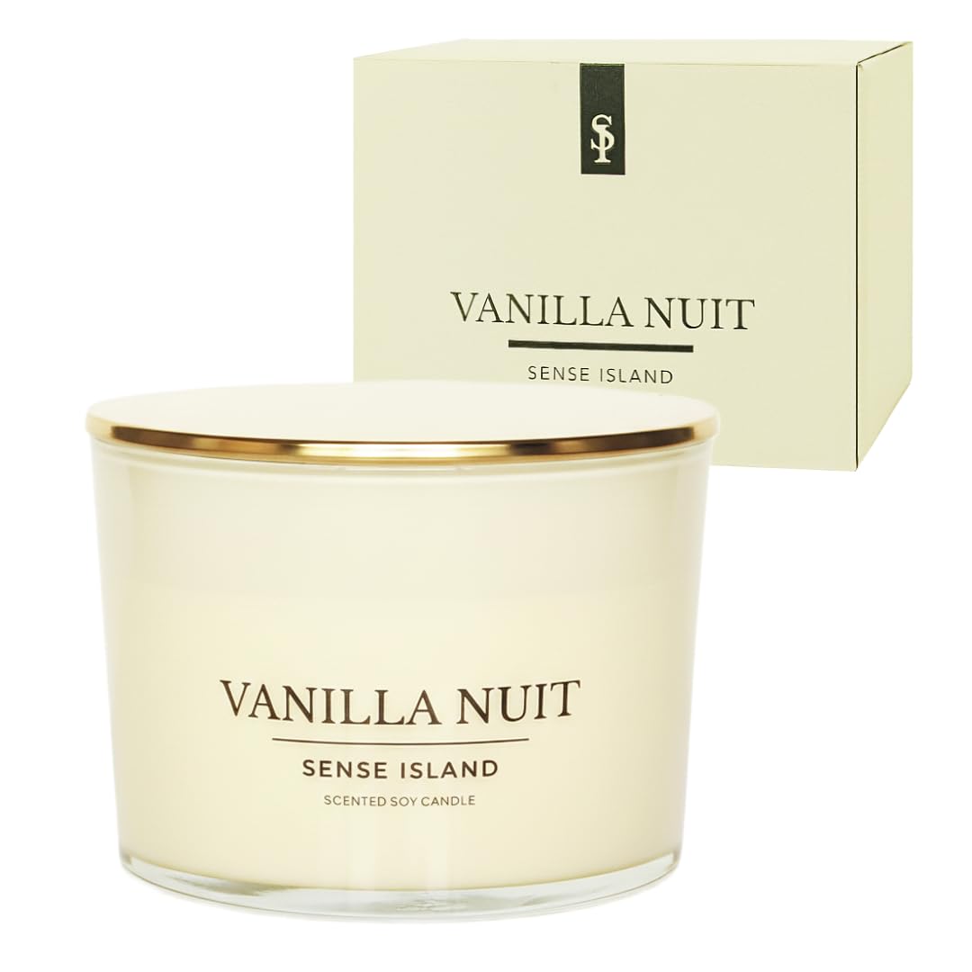 Sense Island Vanilla Nuit creates room ambiance for cozy evenings.