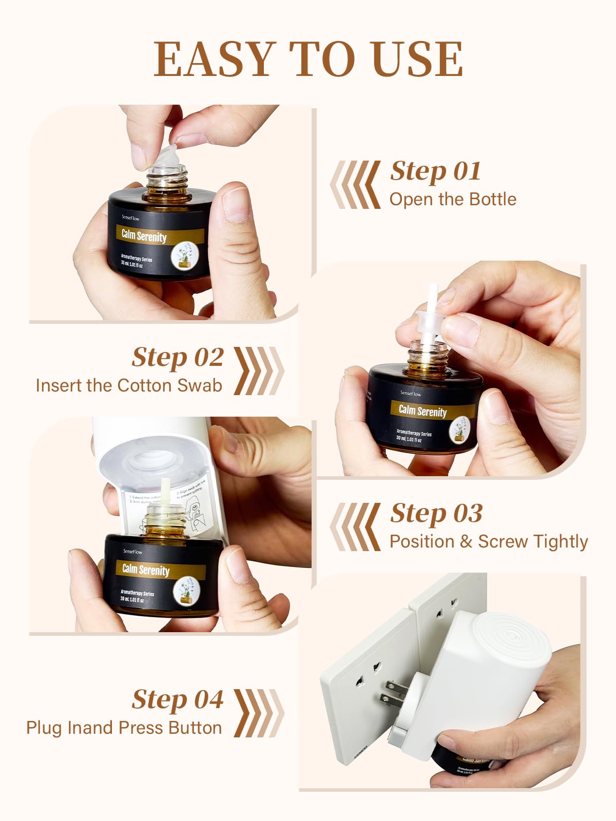 SenseFlow SF101S eco packaging highlighting plant-based fragrance option