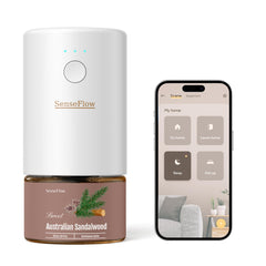 SenseFlow SF101S Pro diffuser front view for ambient fragrance in any room.