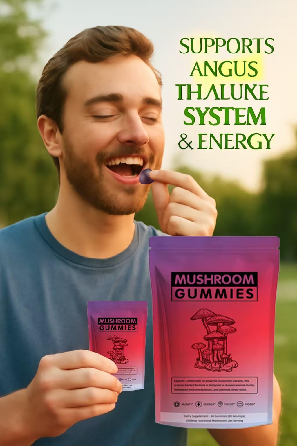 Seodon 12-in-1 gummies may support energy and immune balance throughout the day.
