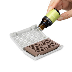 Puccini diffuser body close-up highlighting compact design.