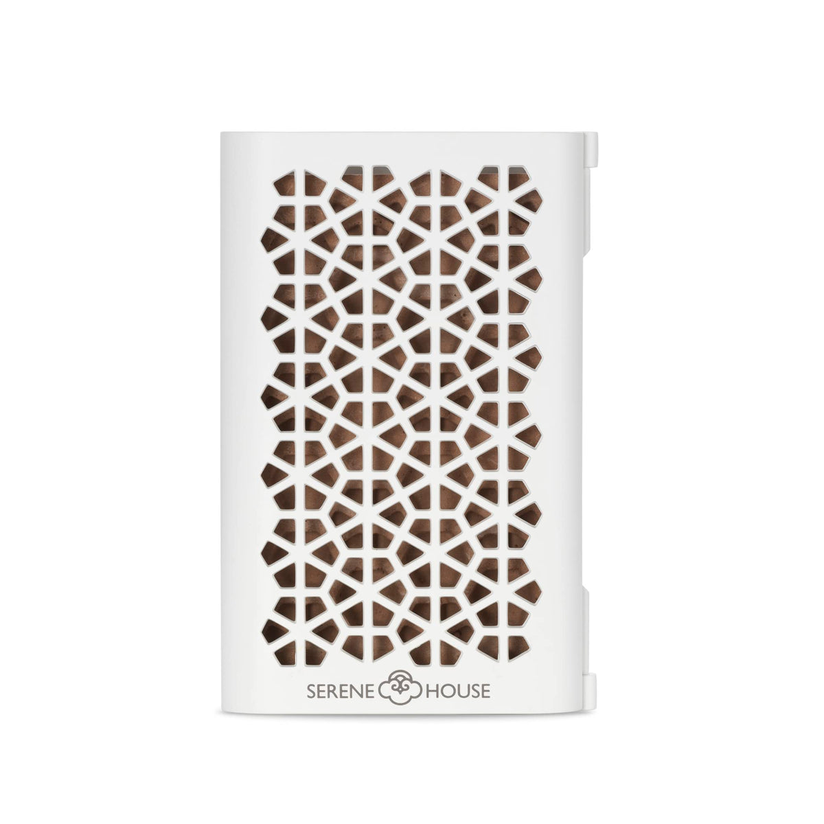 Serene House Puccini vent clip white diffusion for car calm and focus.