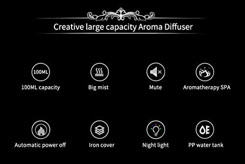 Serenity Calm Iron Diffuser includes waterless auto-off for safety.